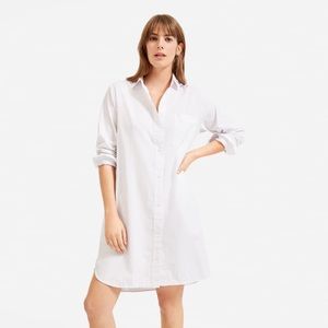 Everlane cotton shirtdress